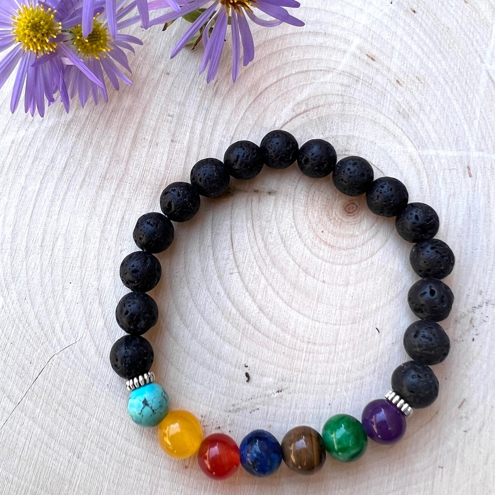 Seven Chakra Healing Bracelet